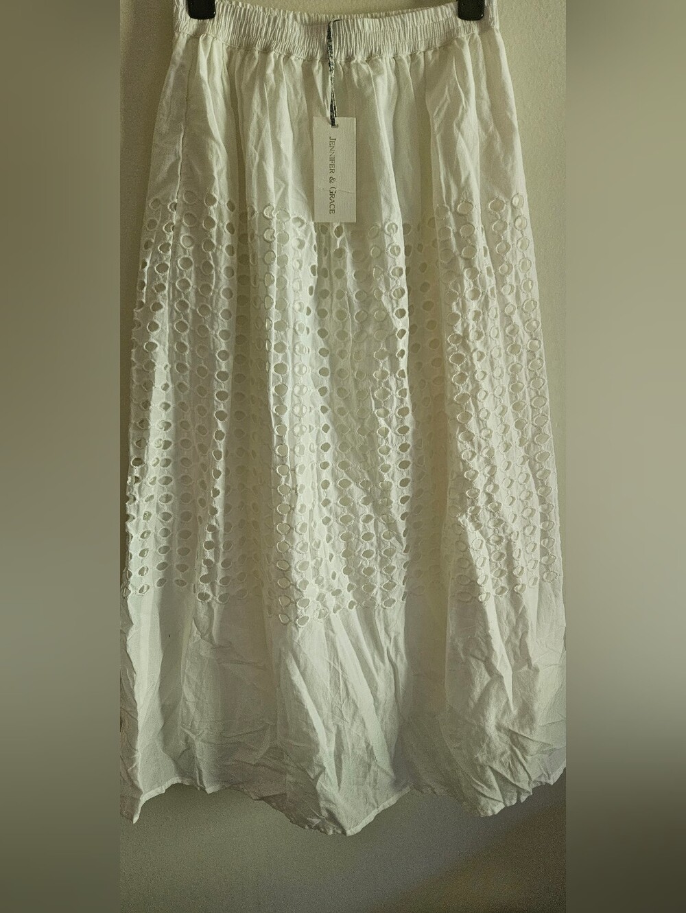 White Maxi Skirt. Boho, Summer Vacation, Fairy